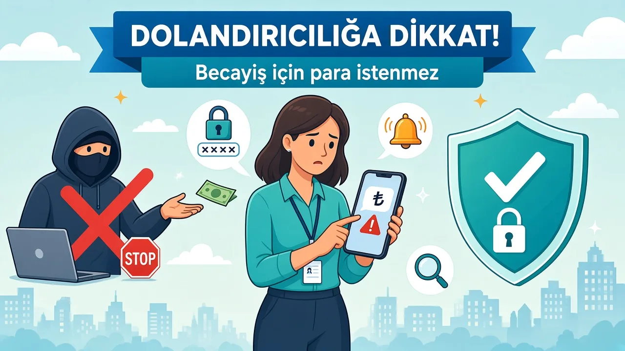 Becayiş dolandırıcılığına karşı uyarı: telefonunda para isteyen mesajı inceleyen kamu personeli ve güvenlik kalkanı